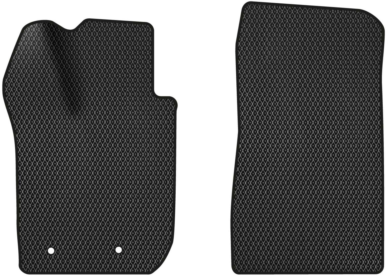 EVA коврики в салон авто передние EVAtech для Duster (HM) AT Dacia 2018 2 поколение SUV EU DA13467AD2RD2RBB