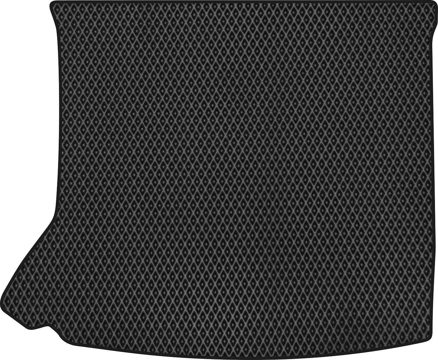 EVA коврик в багажник авто EVAtech для Duster (HM) MT Dacia 2018 2 поколение SUV EU (DA13506B1RBB)