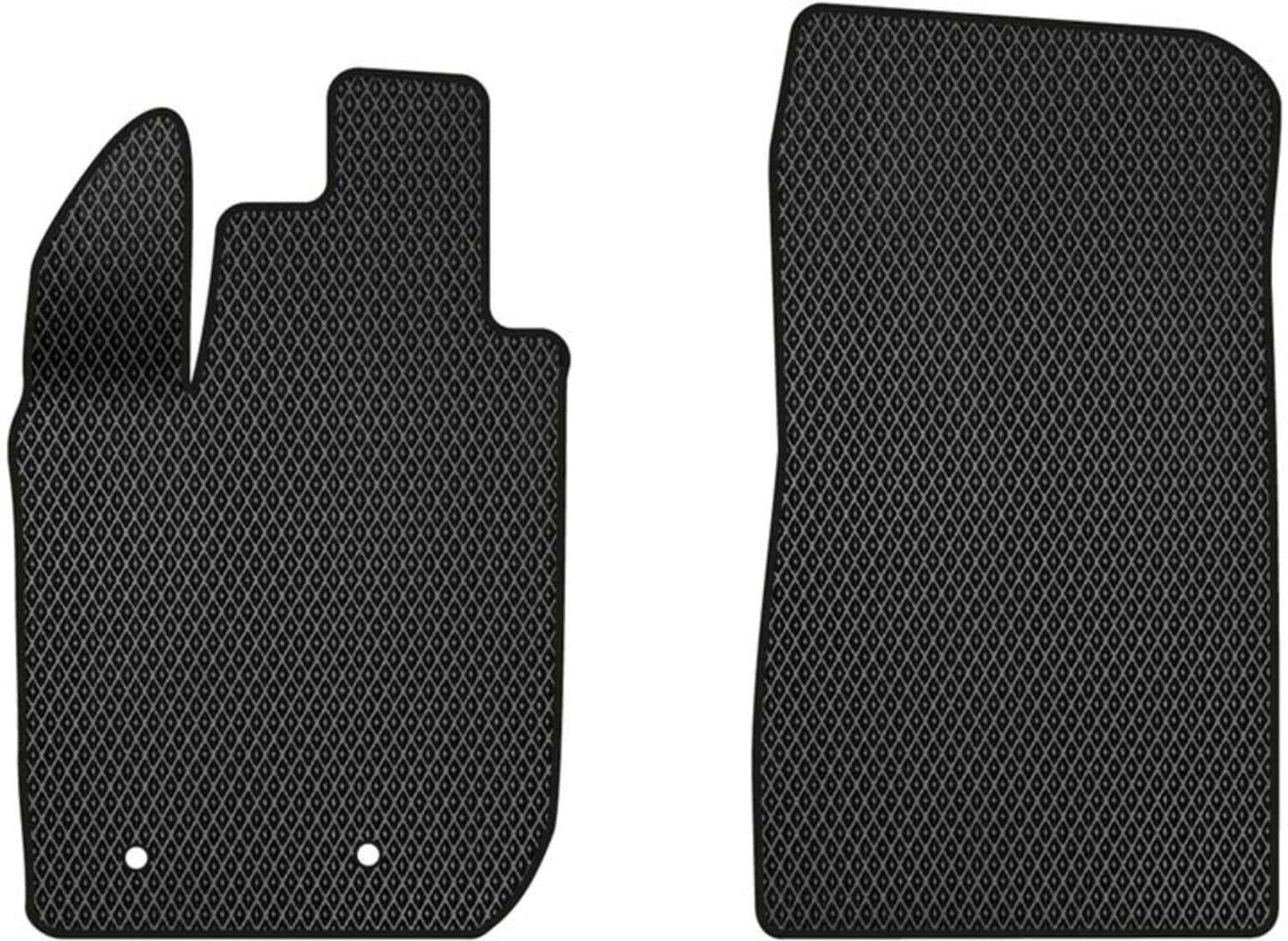 EVA коврики в салон авто передние EVAtech для Duster (HM) MT Dacia 2018 2 поколение SUV EU DA13506A2RD2RBB