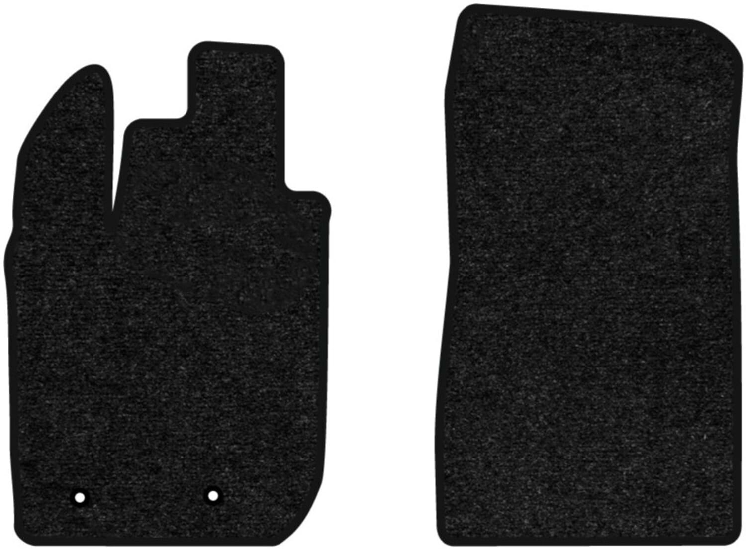 Коврики ворсовые в салон авто EVAtech Standard для Dacia Duster (HM) MT 2018-2024 2 поколение SUV EU черный кант DA13506A2RD2VEB