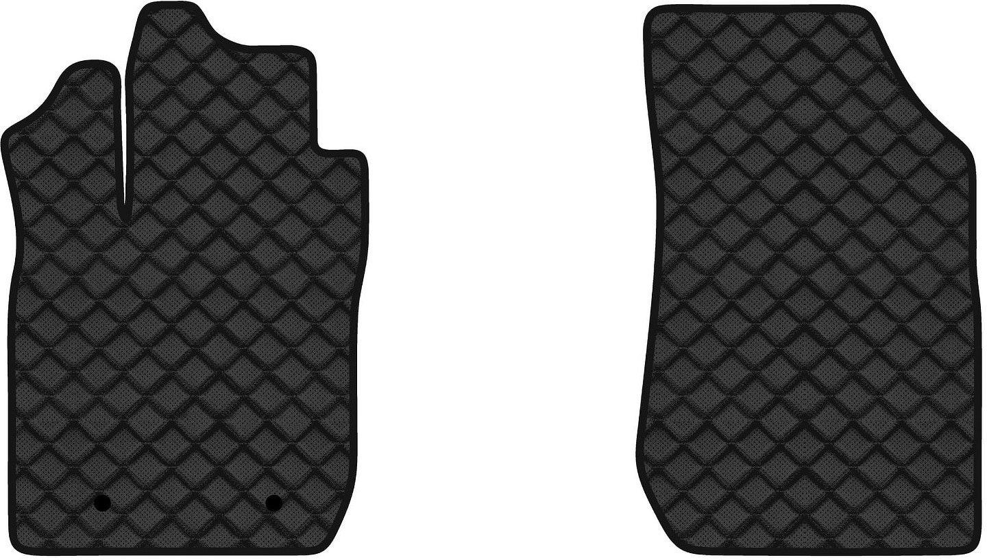 Коврики из экокожи в салон авто передние EVAtech ECO для Sandero (B90) Dacia 2007-2012 1 поколение Htb EU DA22938AV2RN2BBB