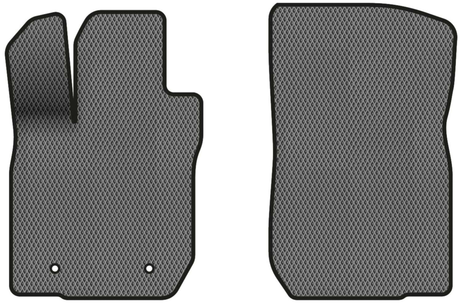 EVA килимки в салон авто передні EVAtech для Logan MCV Dacia 2006-2012 1 покоління Combi EU DA31637A2AV2RGB