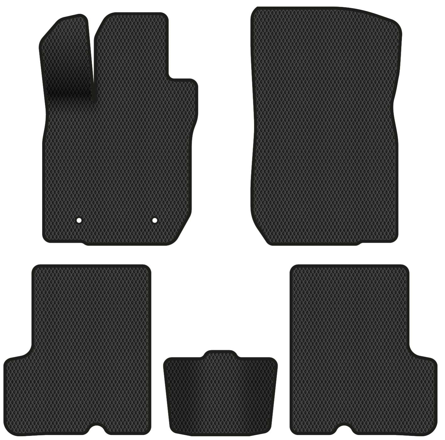 EVA коврики в салон авто EVAtech для Logan MCV Dacia 2006-2012 1 поколение Combi EU DA31637C5AV2RBB