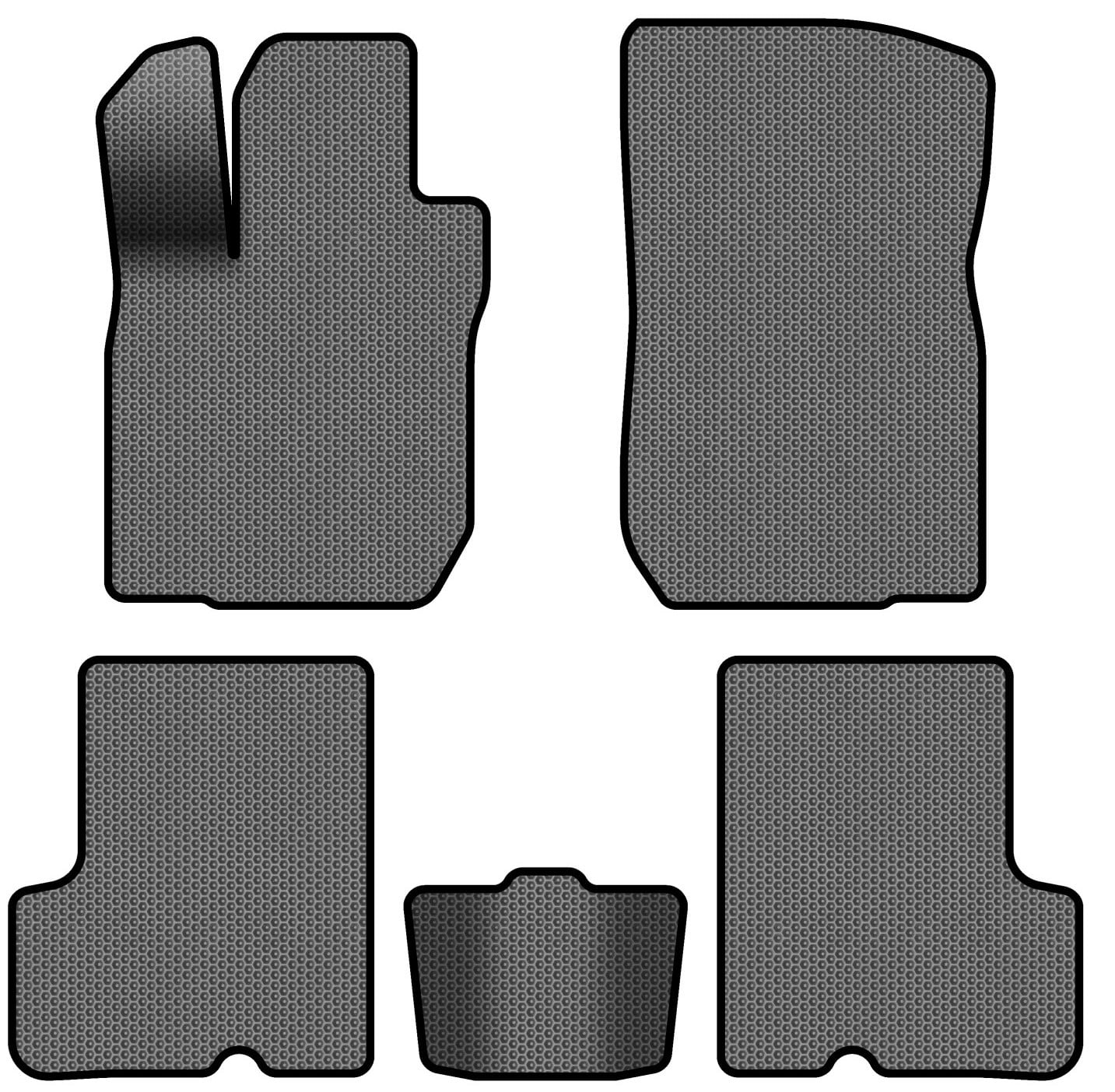 EVA коврики в салон авто EVAtech для Logan MCV Dacia 2006-2012 1 поколение Combi EU DA31637C5SGB