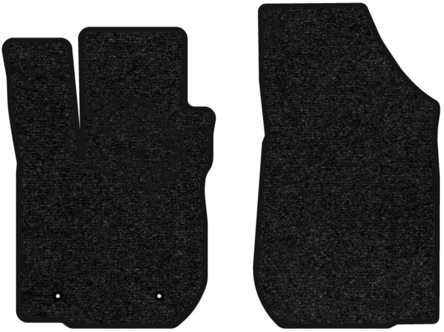 Коврики ворсовые в салон авто EVAtech Standard для Dacia Logan 2012-2016 2 поколение Sedan EU черный кант DA33363AV2CP2VEB