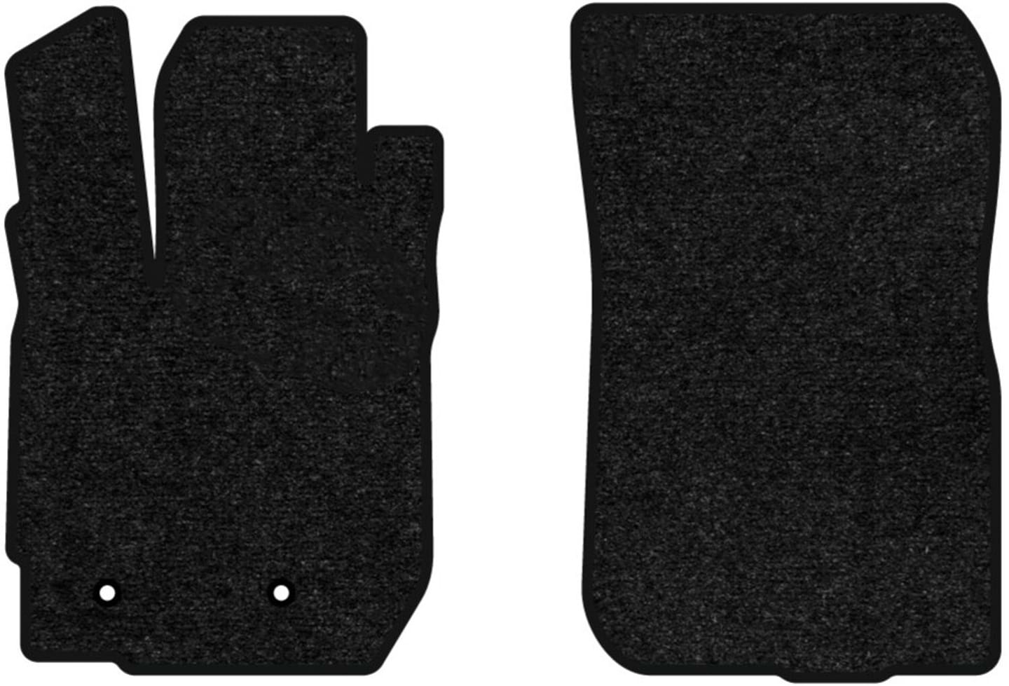 Килимки ворсові в салон авто EVAtech Standard для Dacia Duster Restyling 2015-2018 1 покоління SUV EU чорний кант DA33465A2AV2VEB