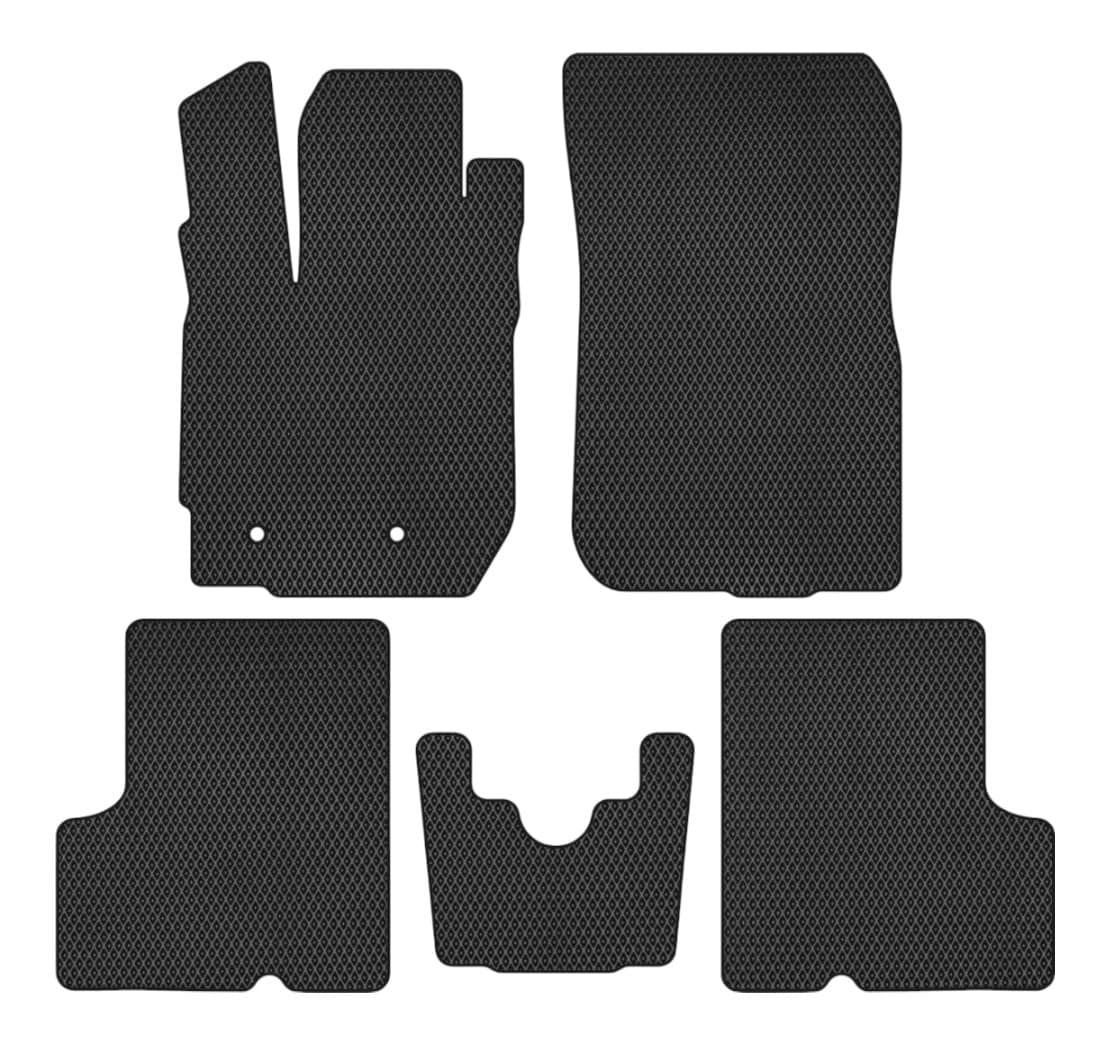 EVA коврики в салон авто EVAtech для Duster Restyling Dacia 2015-2018 1 поколение SUV EU DA33466C5RD2RBB