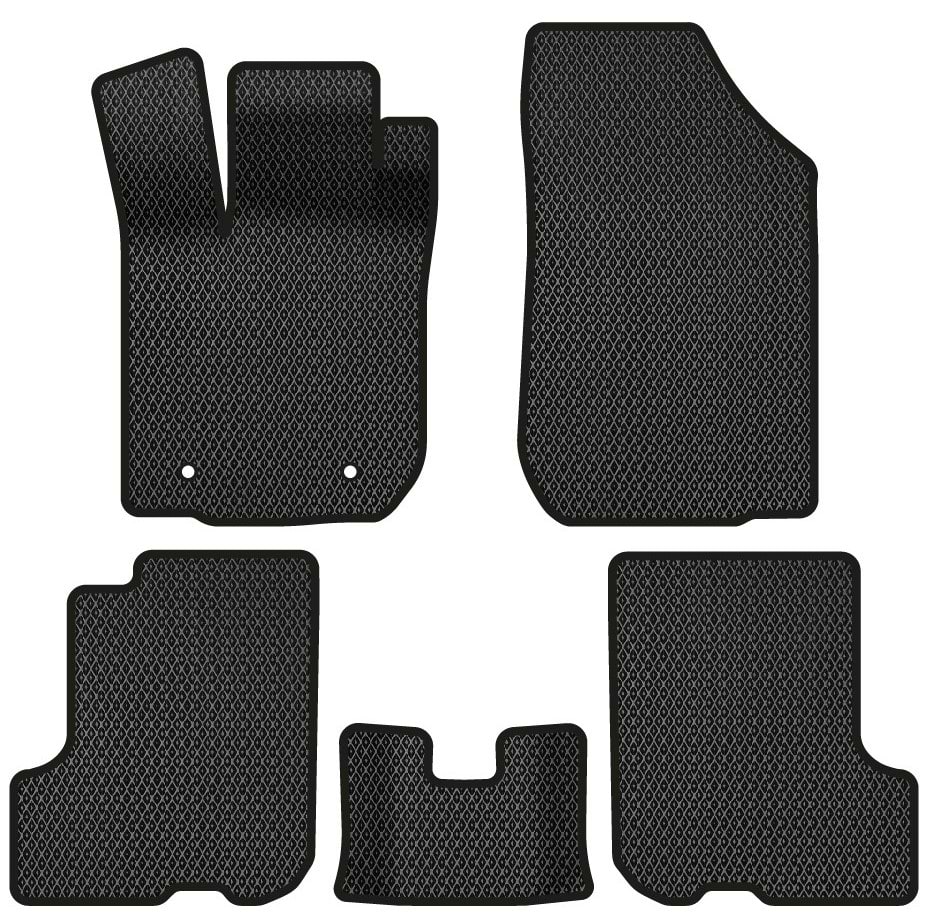 EVA коврики в салон авто EVAtech для Sandero Stepway (B52) Dacia 2012-2020 2 поколение Htb EU DA34240CV5RN2RBB