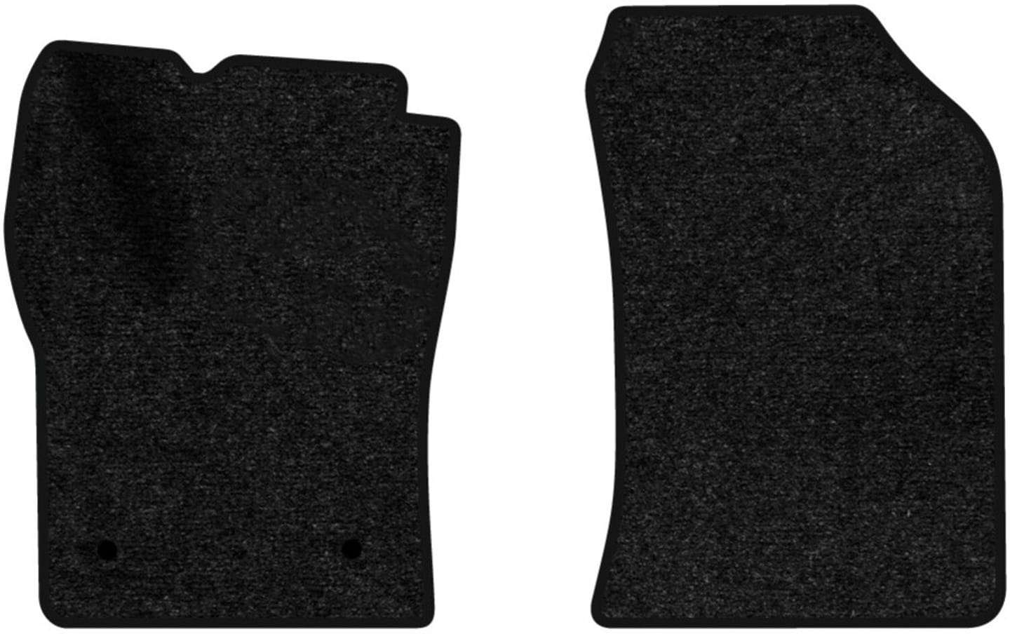 Килимки ворсові в салон авто EVAtech Standard для Dacia Dokker 2012-2021 1 покоління Minivan EU чорний кант DA44139AD2RN2VEB