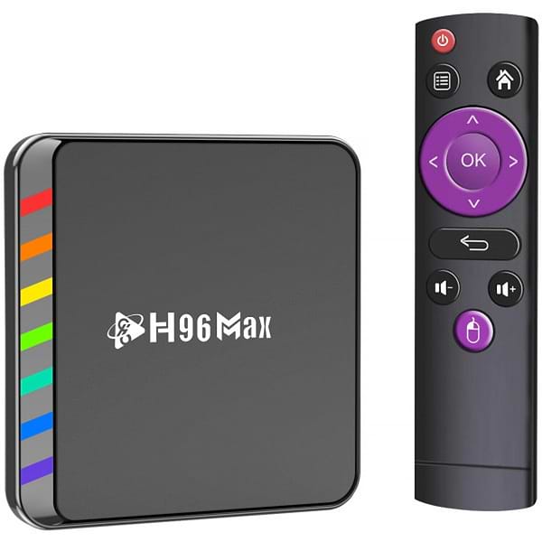 Фото - Стаціонарний медіаплеєр H96 Max W2 4/32Gb Black