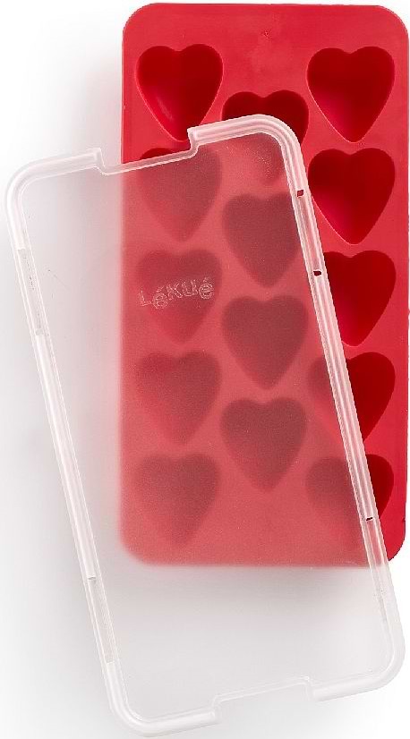 Купити Форма для льоду Lekue ''серця'' Ice&Ice Trays 22х11 см (882326) - Фото 1 Форма для льоду Lekue ''серця'' Ice&Ice Trays 22х11 см (882326) - Фото 1