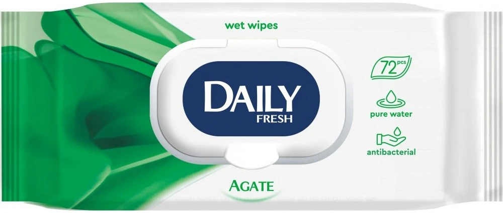 Салфетки гигиенические влажные Daily Fresh 72 шт. (42228200)