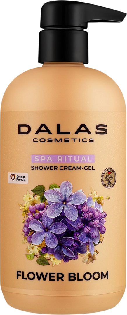 Крем-гель для душа DALAS Flower Bloom, 550 мл