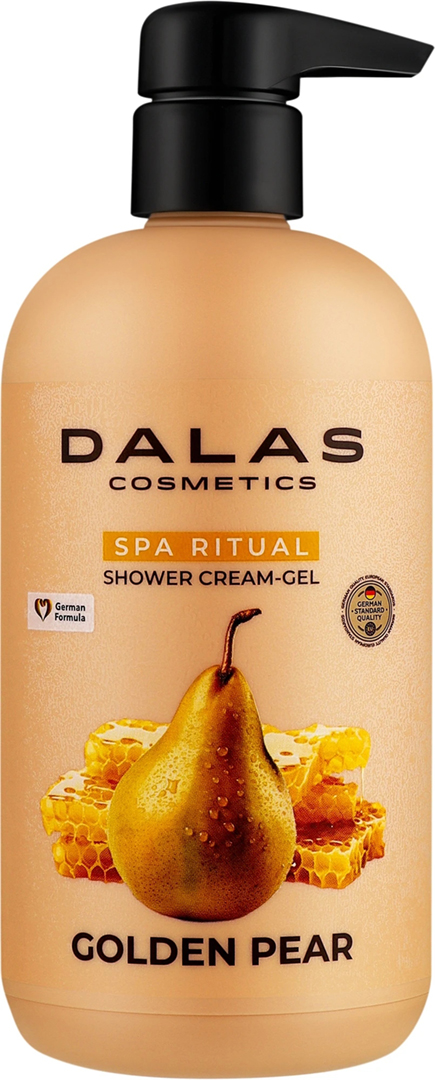 Крем-гель для душа DALAS Golden Pear, 550 мл