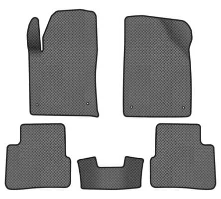 EVA коврики в салон авто EVAtech для Dart Dodge 2012-2016 1 поколение Sedan USA DE1865C5LA4RGB