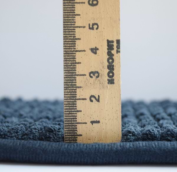 Фото - Коврик для ванной комнаты DarianA Standard 60х50+60х90 см Синий (1000009835)