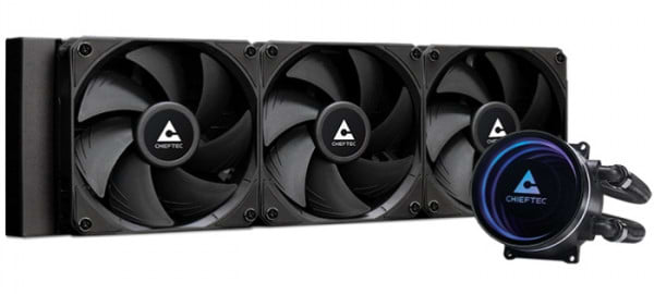 Водяна система охолодження Chieftec Iceberg 360 DARK (CLC-360-BLK) - Фото 1