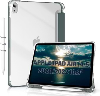 Фото - Чехол для планшета BeCover Soft Edge с креплением Apple Pencil for Apple iPad Air (4/5) 2020/2022 10.9'' Dark Green (711120)