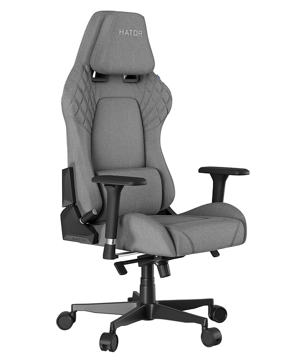 Фото - Крісло для геймерів Hator Darkside 2 PRO Fabric Grey (HTC1506)
