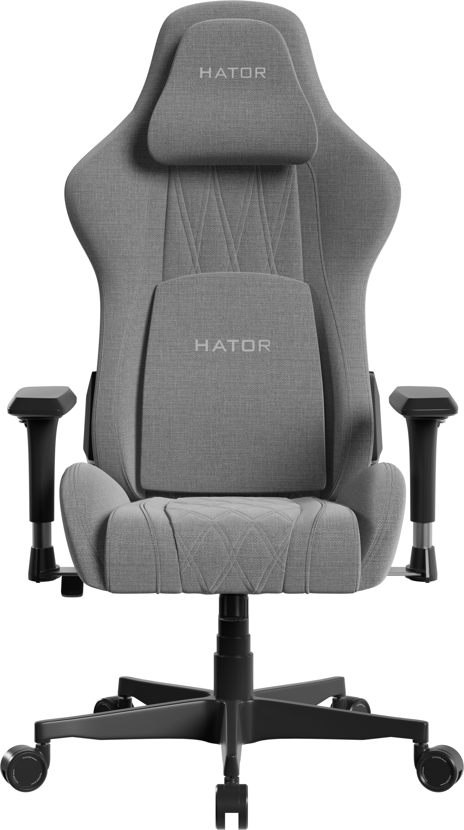Кресло для геймеров Hator Darkside 3M Fabric Grey (HTC3016M) - Фото 1