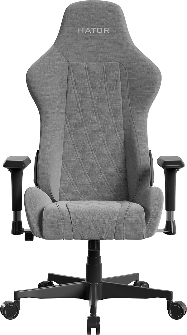 Фото - Крісло для геймерів Hator Darkside 3M Fabric Grey (HTC3016M)