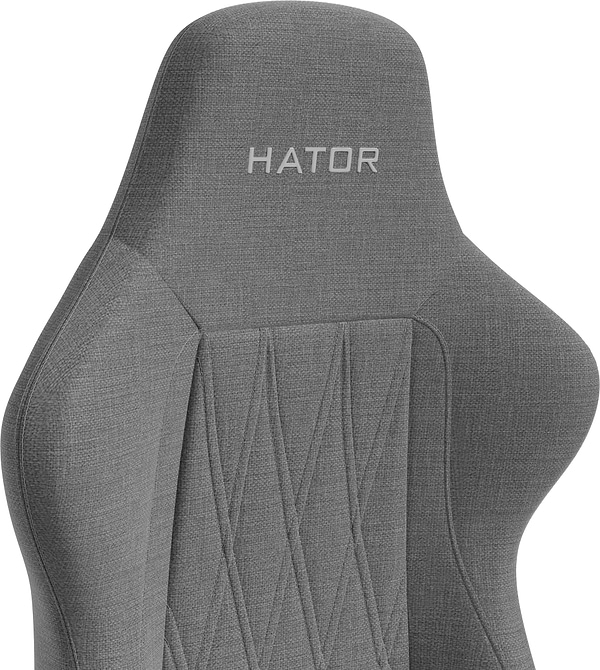 Фото - Крісло для геймерів Hator Darkside 3M Fabric Grey (HTC3016M)