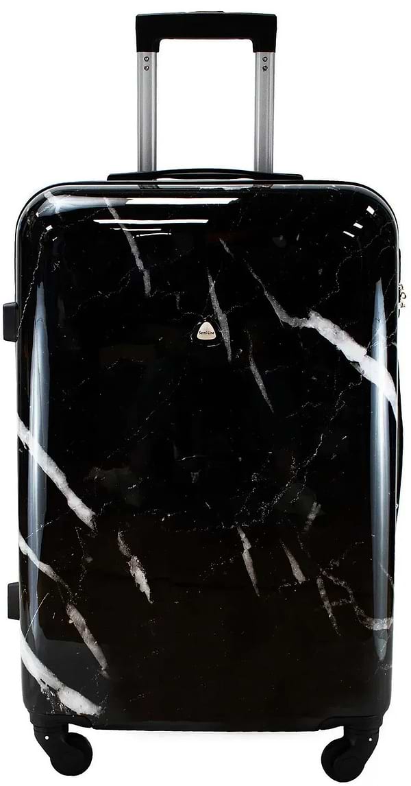 Фото - Чемодан Semi Line 24" (M) Black Marble (T5730-2)