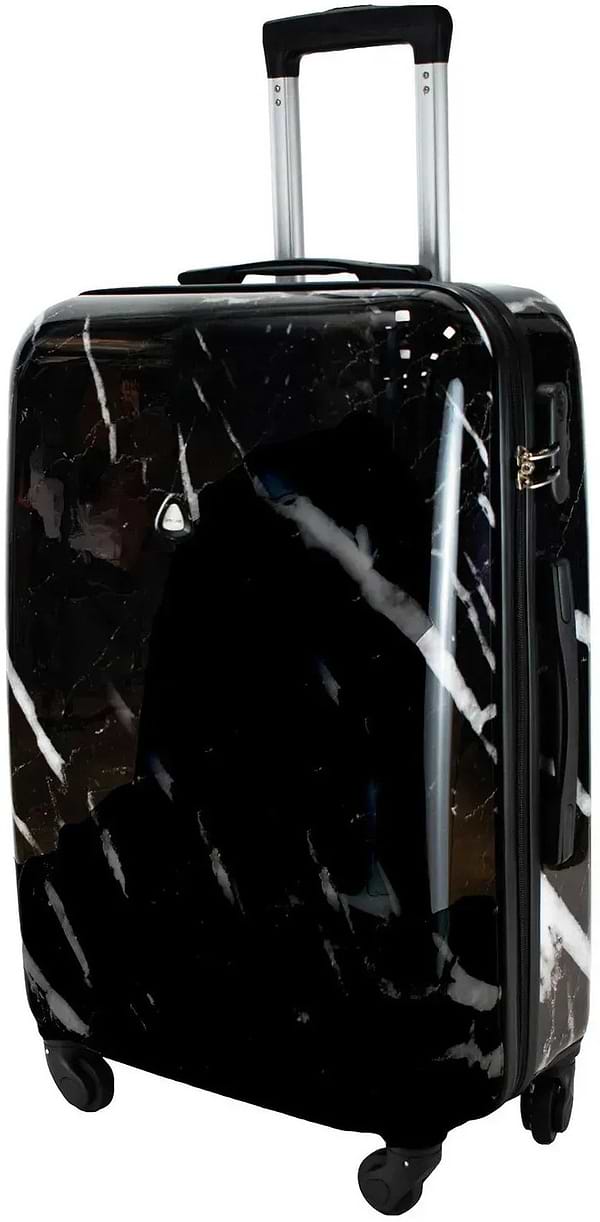 Фото - Чемодан Semi Line 24" (M) Black Marble (T5730-2)