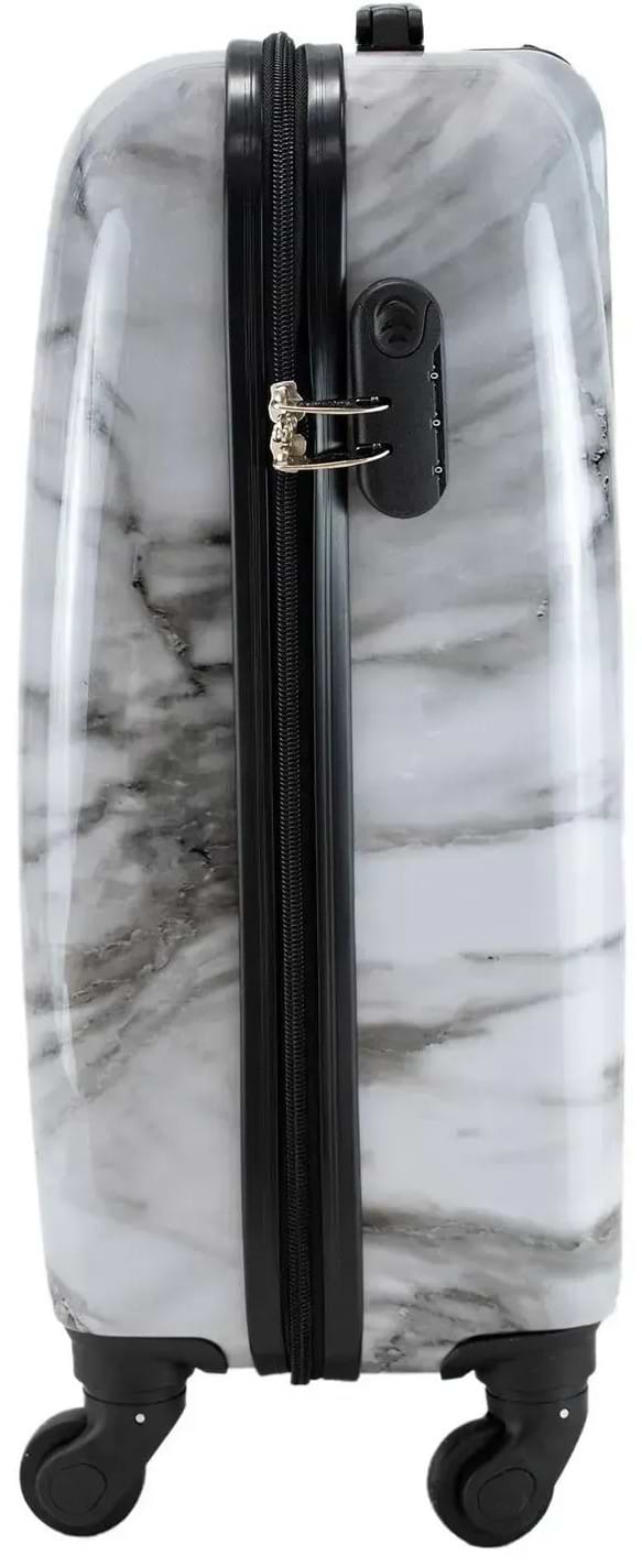 Фото - Чемодан Semi Line 24" (M) White Marble (T5731-2)