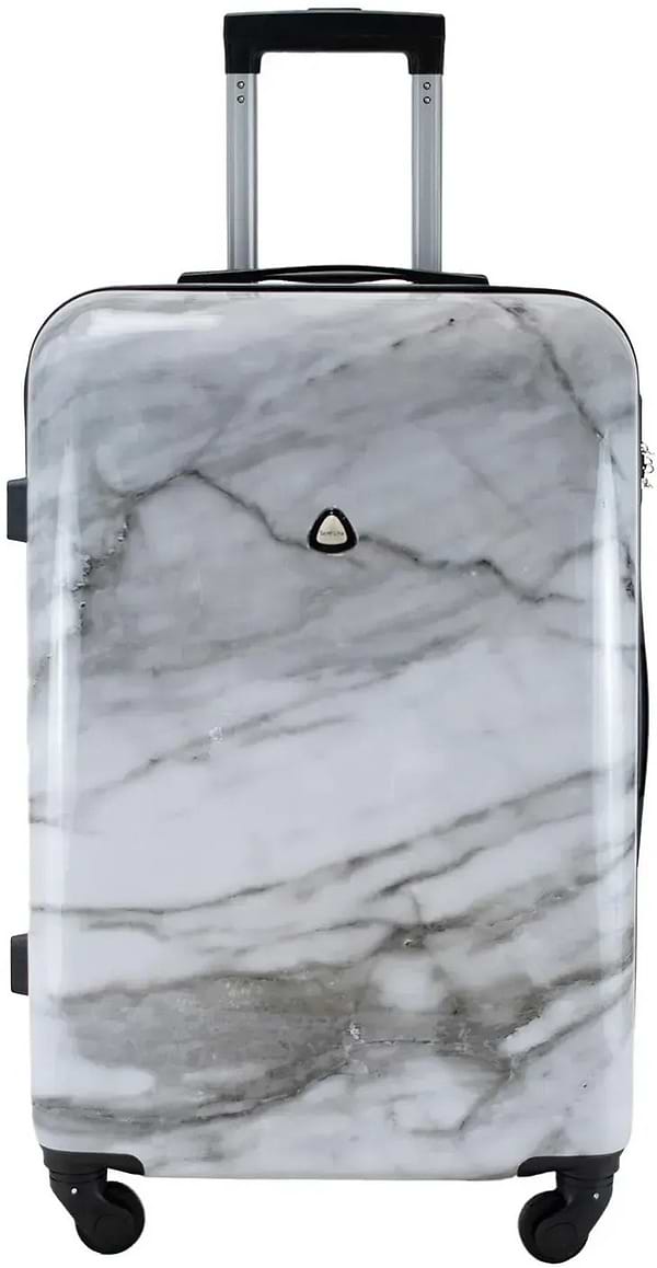 Фото - Чемодан Semi Line 24" (M) White Marble (T5731-2)