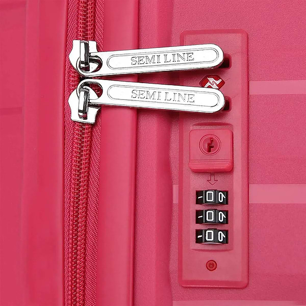Фото - Валіза Semi Line 24" (M) Magenta (T5796-2)