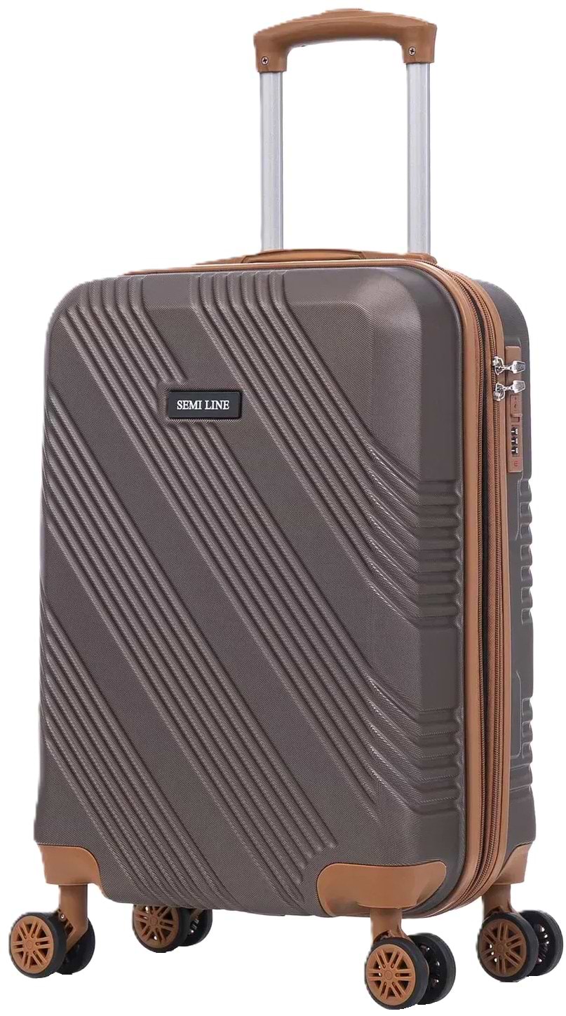 Валіза Semi Line 20" (S) Brown (T5850-1)