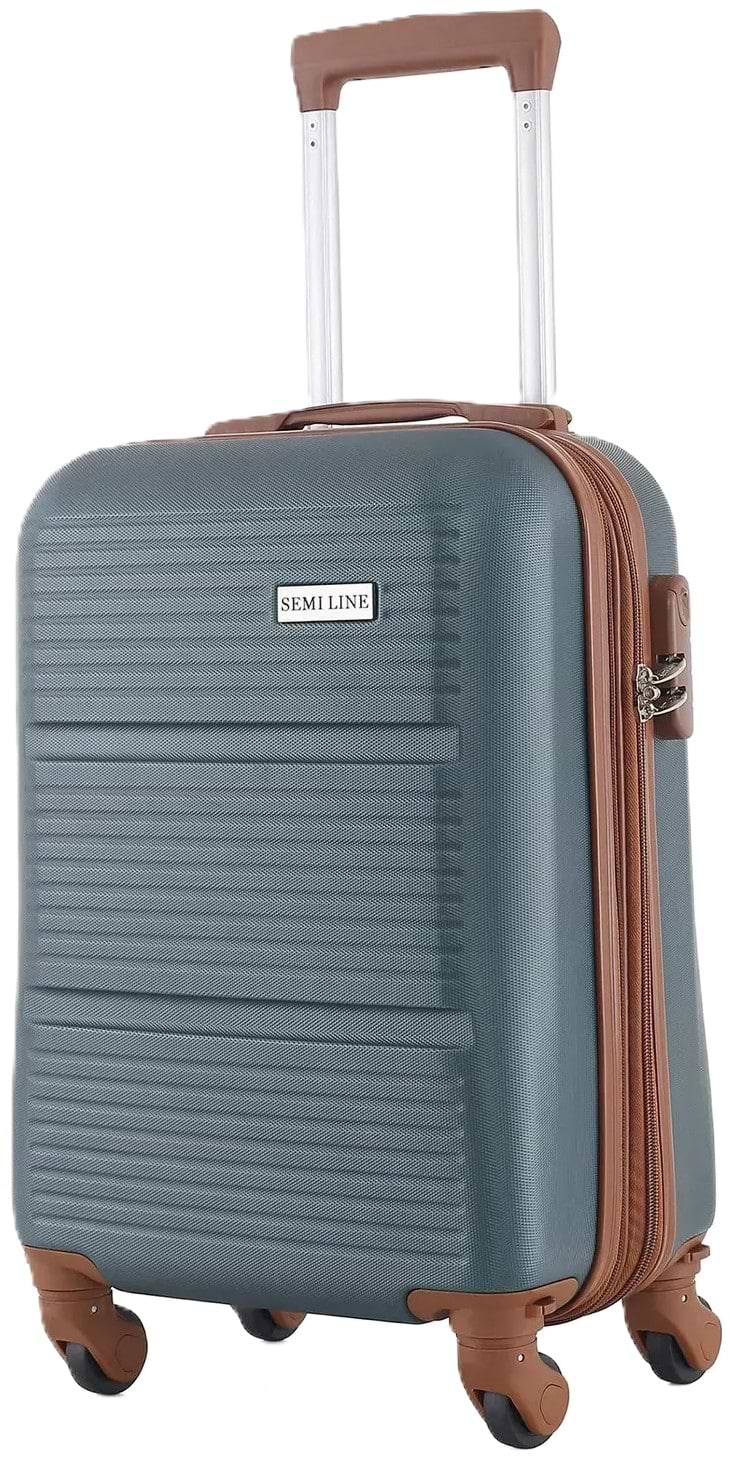 Чемодан Semi Line 20" (S) Petrol (T5713-1)