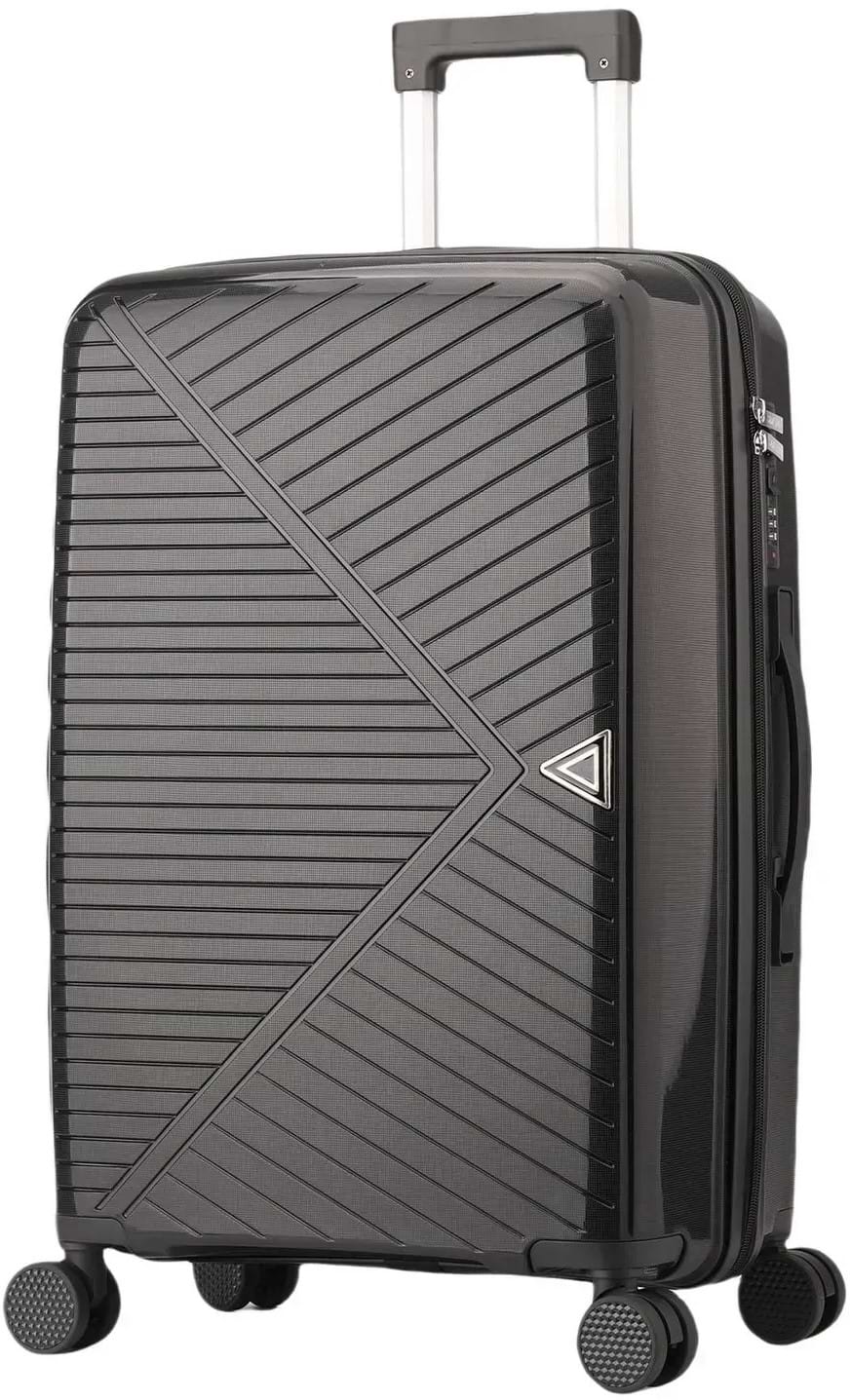 Чемодан Semi Line 24" (M) Black (T5826-2)