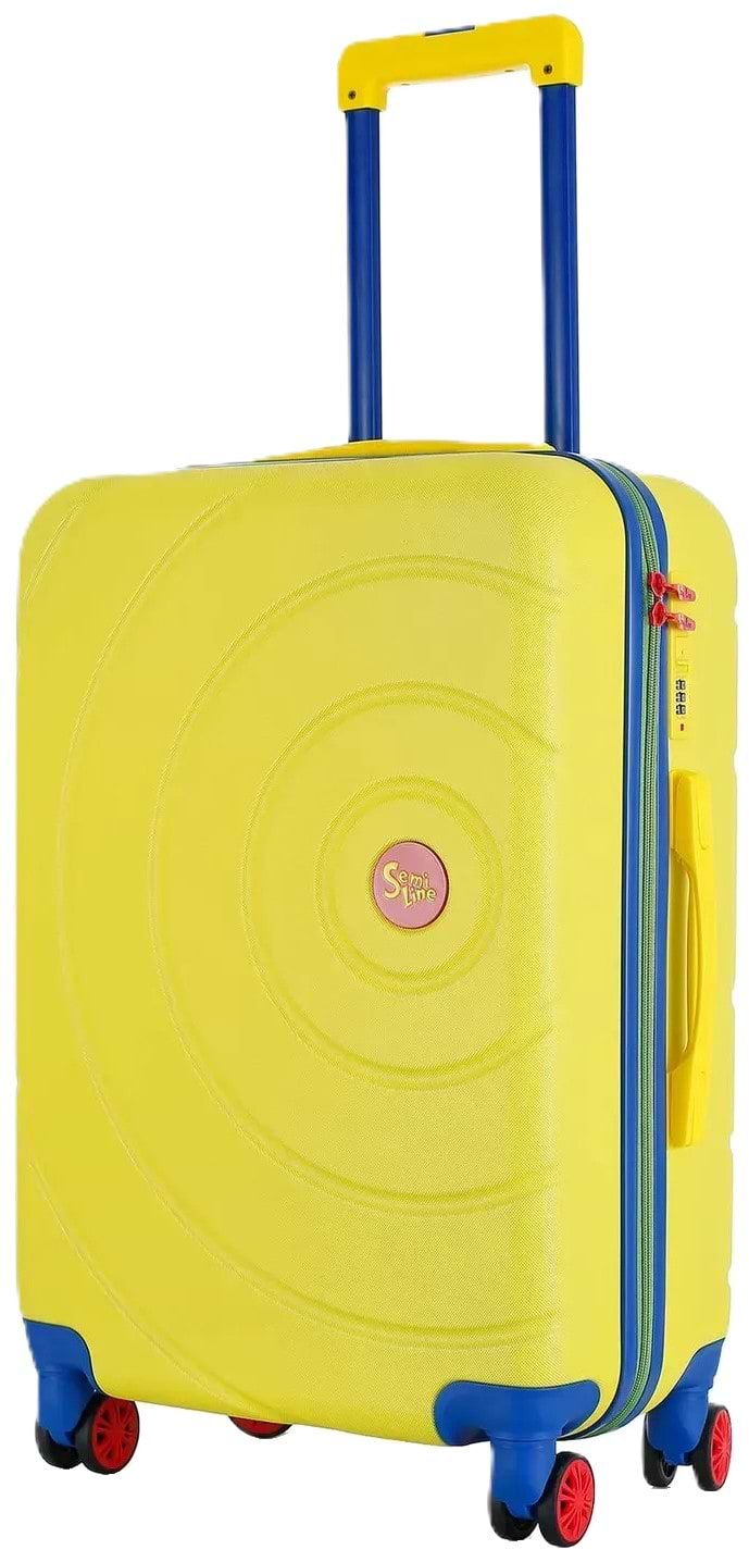 Чемодан Semi Line 24" (M) Yellow (T5929-2)