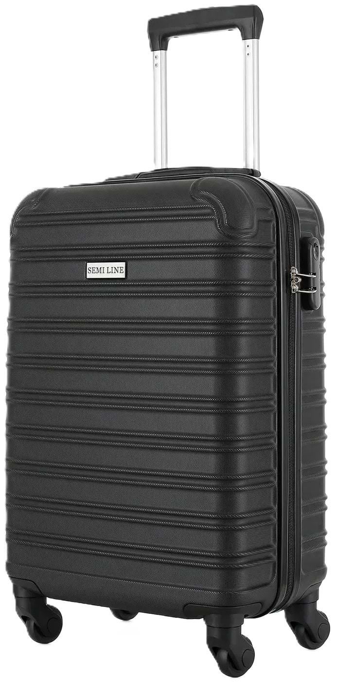 Чемодан Semi Line 20" (S) Black (T5953-1)