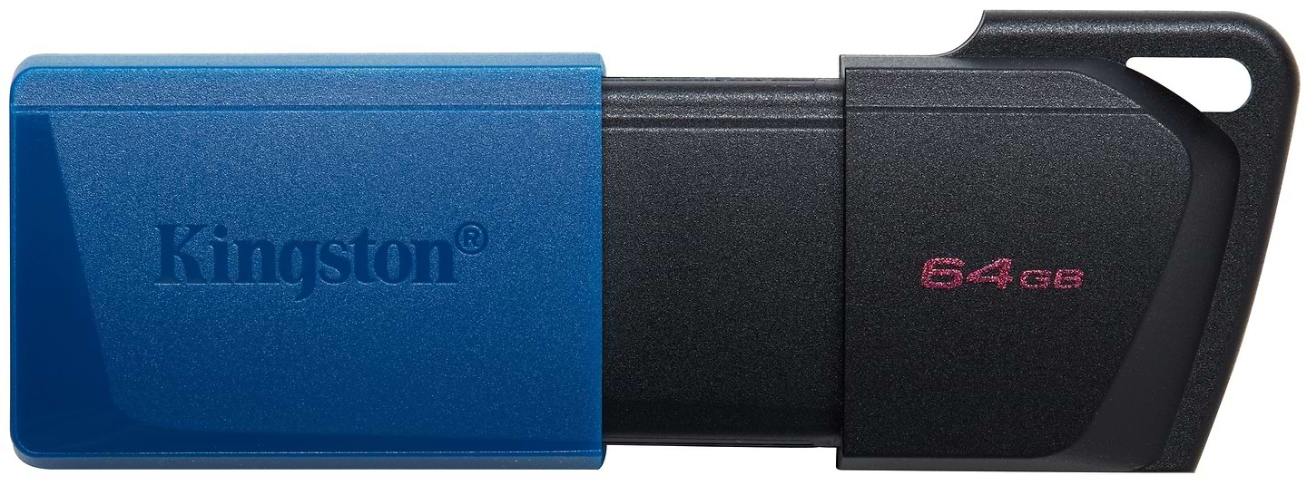 Флеш USB Kingston DataTraveler Exodia M 64GB Black/Blue (DTXM/64GB) - Фото 1