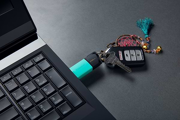 Фото - Флеш USB Kingston DataTraveler Exodia M 256GB Black/Teal (DTXM/256GB)