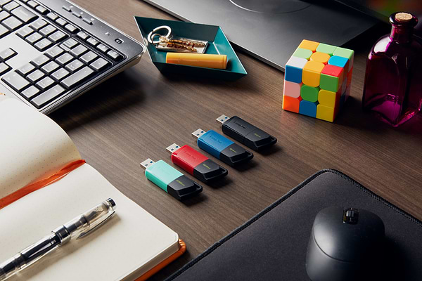 Фото - Флеш USB Kingston DataTraveler Exodia M 256GB Black/Teal (DTXM/256GB)