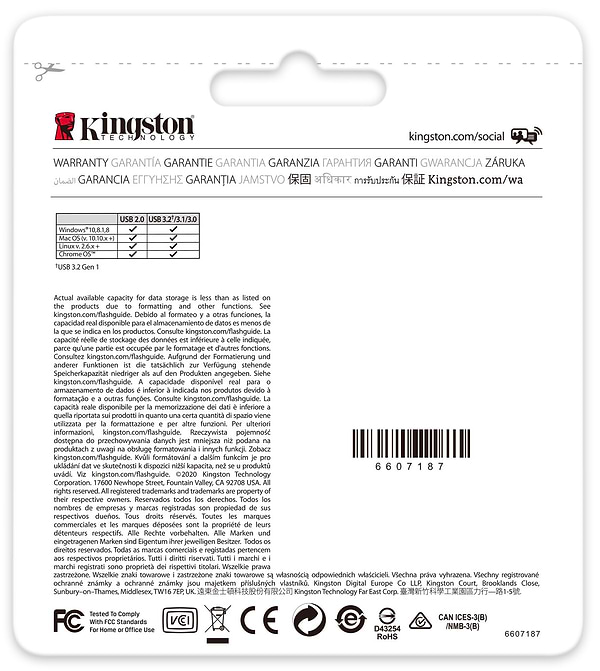 Фото - Флеш USB Kingston DataTraveler Exodia M 64GB Black/Blue (DTXM/64GB)