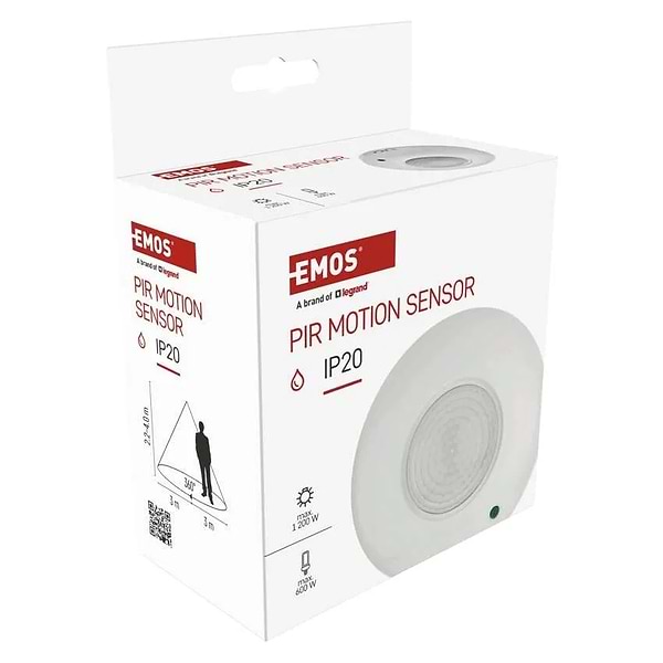 Фото - Проводной датчик движения EMOS GS11111 PIR IP20 1200 W