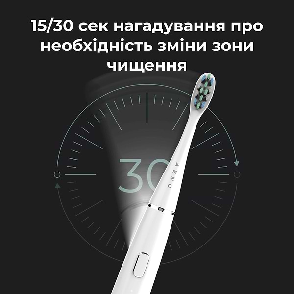 Фото - Зубная щетка электрическая AENO DB1S White (ADB0001S)