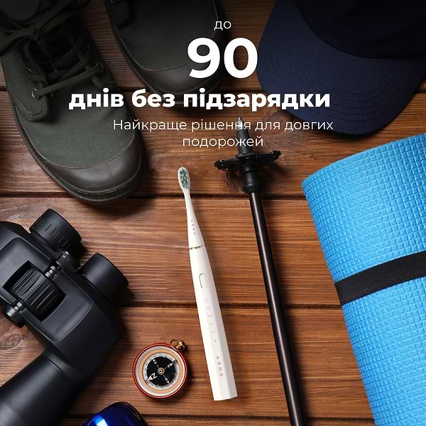 Фото - Зубная щетка электрическая AENO DB1S White (ADB0001S)