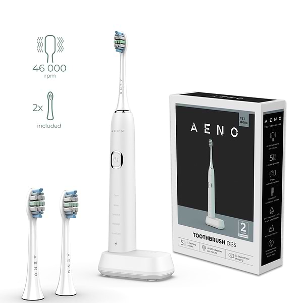 Фото - Уценка - Зубная щетка электрическая AENO DB5 White (ADB0005)