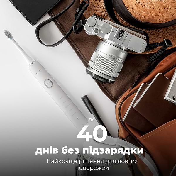 Фото - Уценка - Зубная щетка электрическая AENO DB5 White (ADB0005)