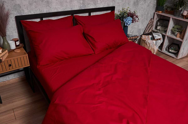 Фото - Комплект постельного белья Moon&Star Бязь Gold Люкс Cherry Red 175х210 (MS-820003123)