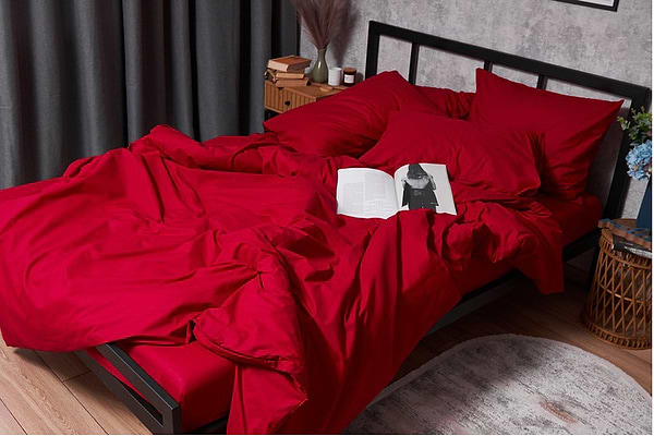 Фото - Комплект постельного белья Moon&Star Бязь Gold Люкс Cherry Red 175х210 (MS-820003123)