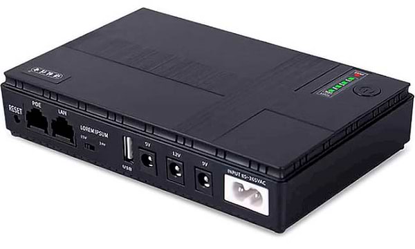 Фото - Джерело безперебійного живлення Andes 18W 10400mAh 12V/9V/5v (DC1018P)