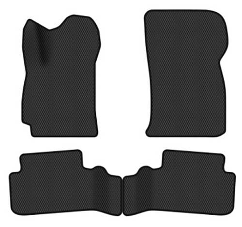 Фото - Коврики ворсовые в салон авто EVAtech Standard для Daewoo Sens 2012-2017 1 поколение Htb EU черный кант DO33610PDC4VEB