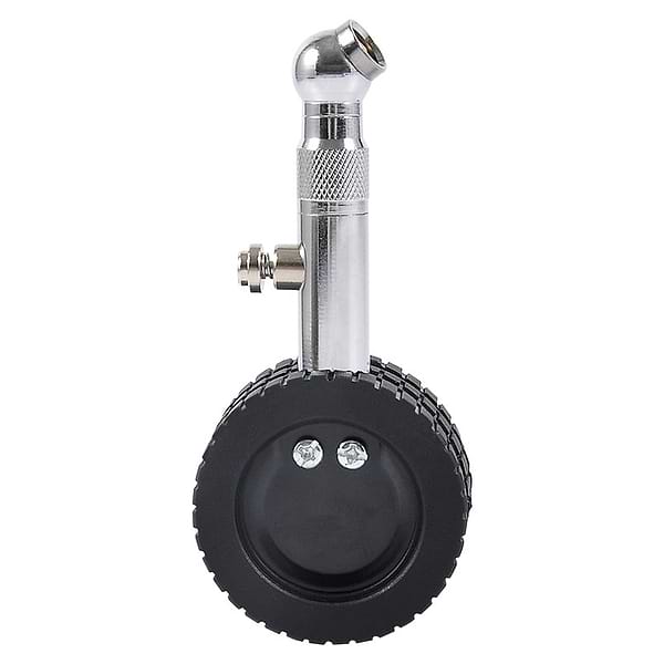 Фото - Манометр автомобільний CarLife 4 Атм, металевий з гумовим покриттям (TG574)